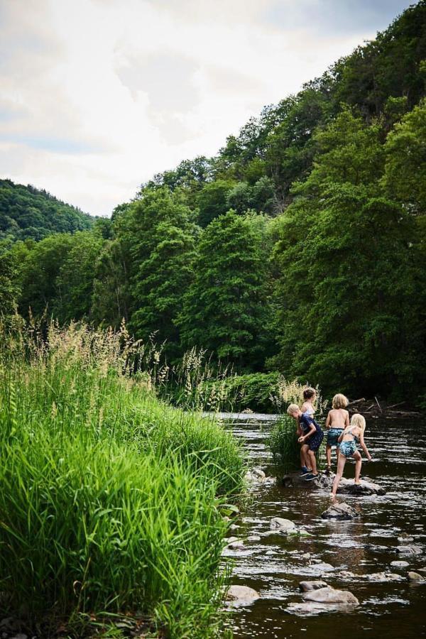 Arkeo - Luxury Tents And Cabins At The River Nonceveux 외부 사진