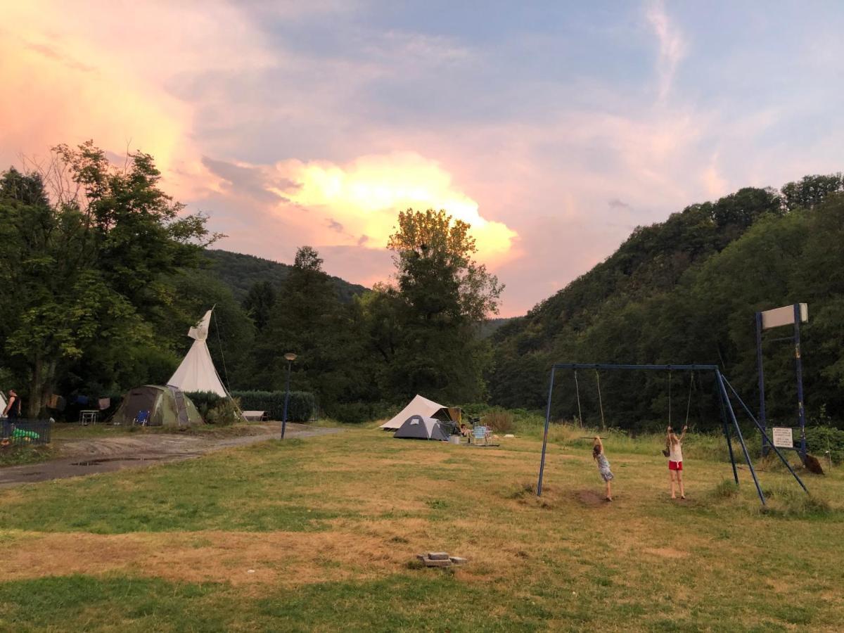 Arkeo - Luxury Tents And Cabins At The River Nonceveux 외부 사진