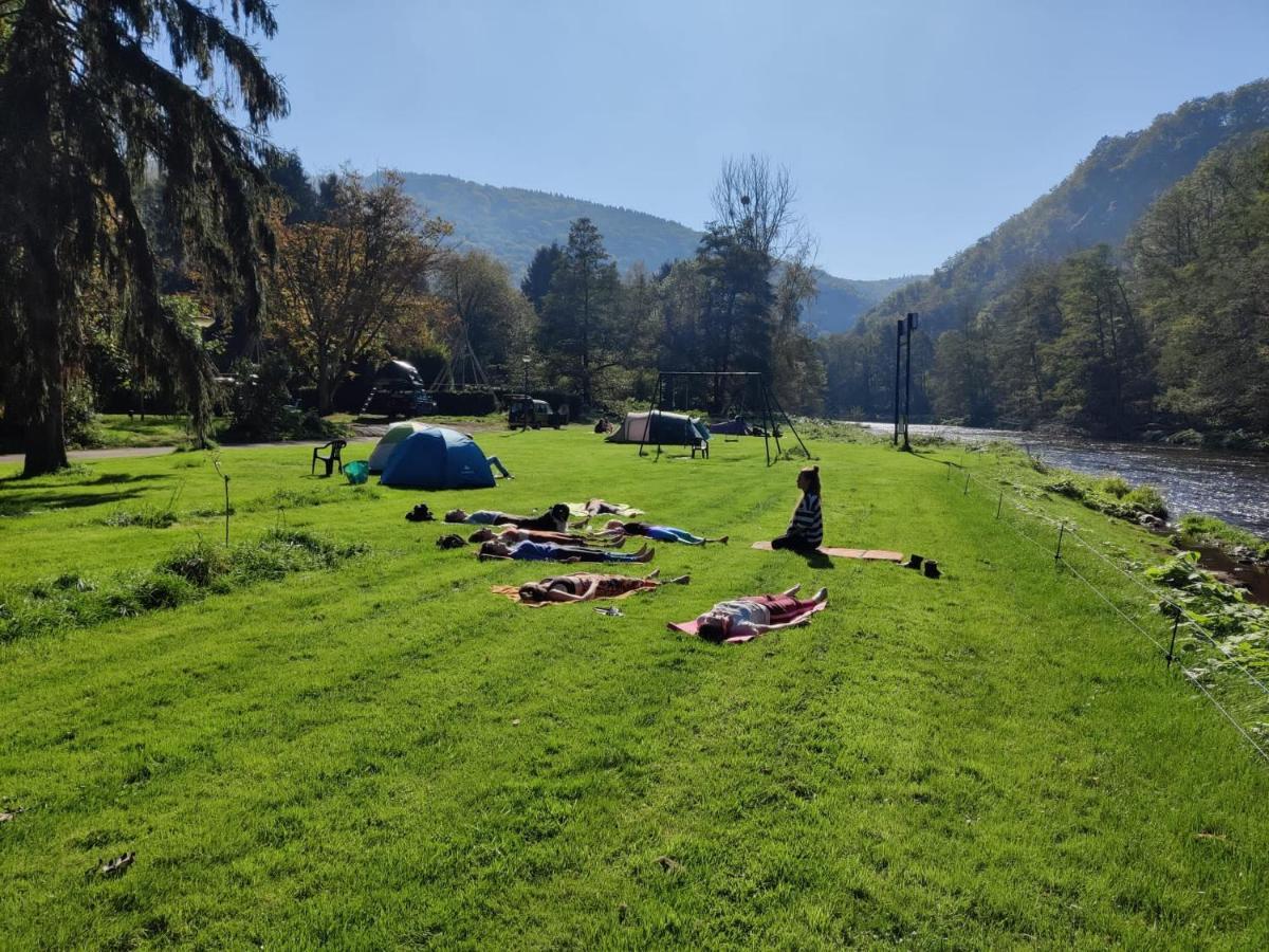 Arkeo - Luxury Tents And Cabins At The River Nonceveux 외부 사진